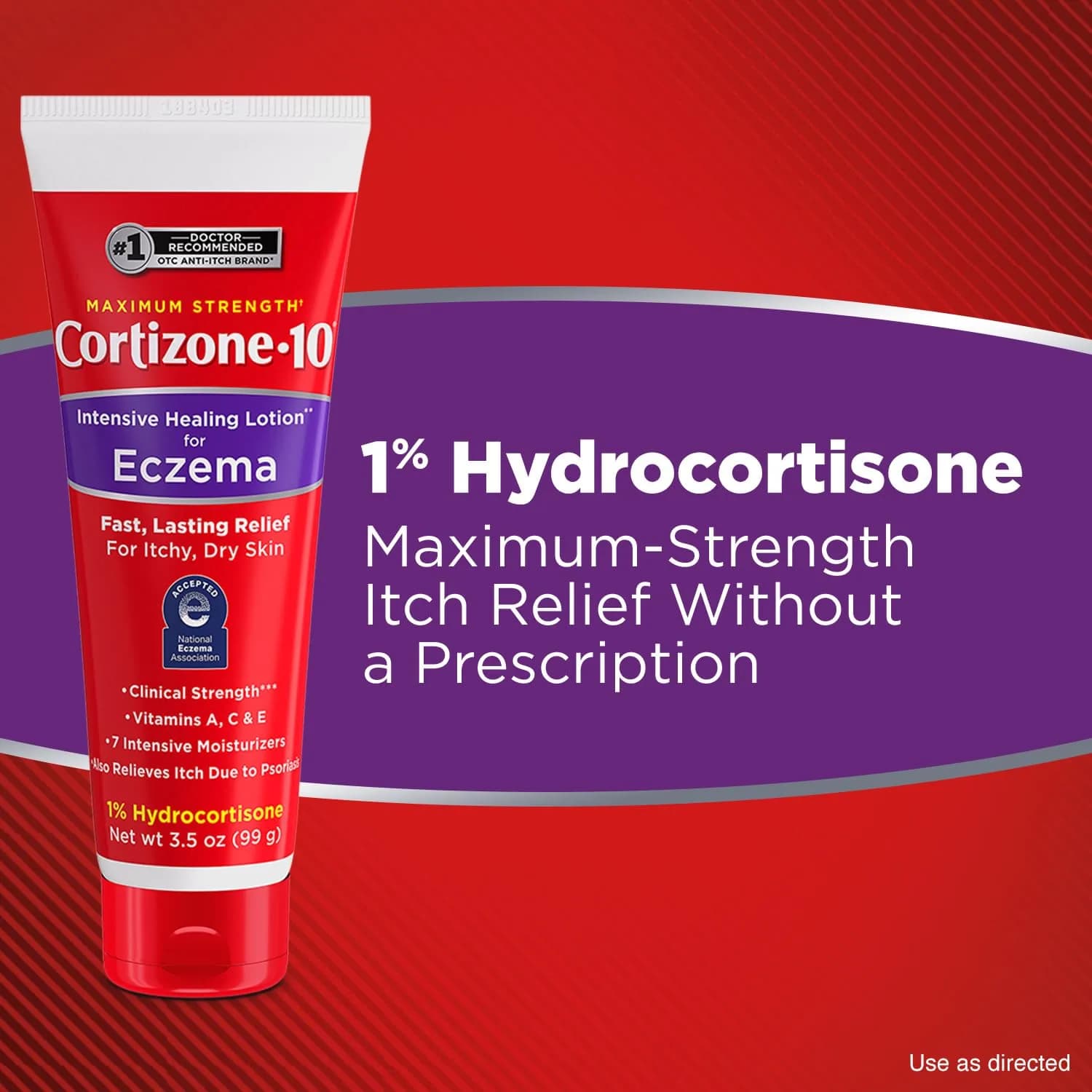 Cortizone 10 Intensive Healing Lotion 3.5 oz - Maximum Strength Eczema & Itch Relief - view 5