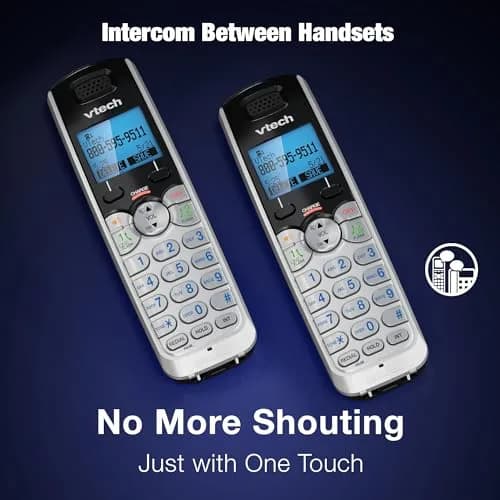 VTech Accessory Handset for DS6151 Series | Cordless, DECT 6.0, Clear Audio, Expandable up to 12 Handsets thumbnail 8