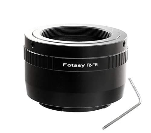 Fotasy T Mount Lens to E Mount Adapter | Metal Construction, Infinity Focus Guaranteed thumbnail 1