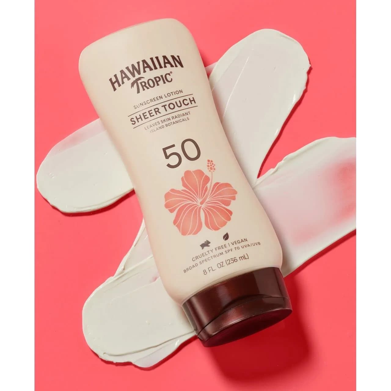 Hawaiian Tropic Sheer Touch Lotion SPF 50 Sunscreen 8 oz | Broad Spectrum UVA/UVB Protection - view 3