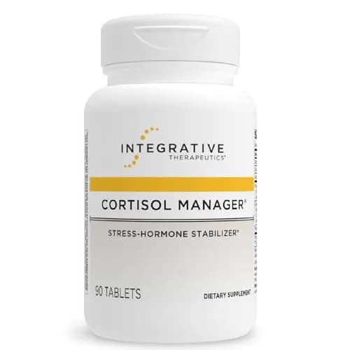 Integrative Therapeutics Cortisol Manager 90 Tablets | Stress Support & Relaxation thumbnail 1