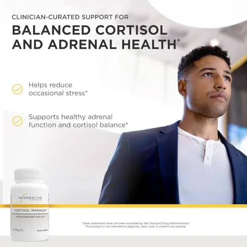 Integrative Therapeutics Cortisol Manager 90 Tablets | Stress Support & Relaxation thumbnail 2