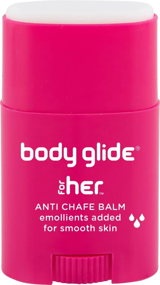 Body Glide For Her Anti Chafe Balm 44ml (1.5oz) | Fragrance-Free Balm for Dry, Sensitive Skin — 0.8oz
