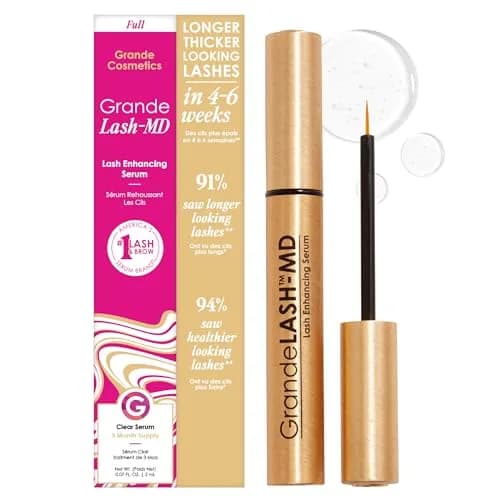 Grande Cosmetics GrandeLASH-MD Lash Enhancing Serum 2ml (0.07 Fl Oz) | Cruelty-Free Peptide Formula thumbnail 1