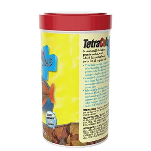 Tetra TetraColor Plus Tropical Fish Food Flakes 2.2 oz | Color-Boosting, Digestible, Balanced Nutrition thumbnail 5