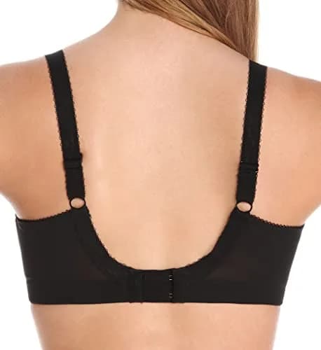 GODDESS Keira Non-Wired Comfort Bra | Soft Cup, Supportive Fit, Sheer Top, Fawn, 36DDD thumbnail 4