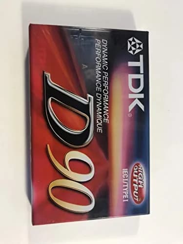 IMATN D90 Standard Size Audio Cassette | High Fidelity, Universal Recording (70-120 chars) thumbnail 1