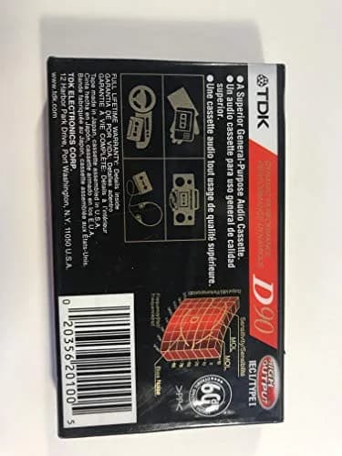 IMATN D90 Standard Size Audio Cassette | High Fidelity, Universal Recording (70-120 chars) thumbnail 2