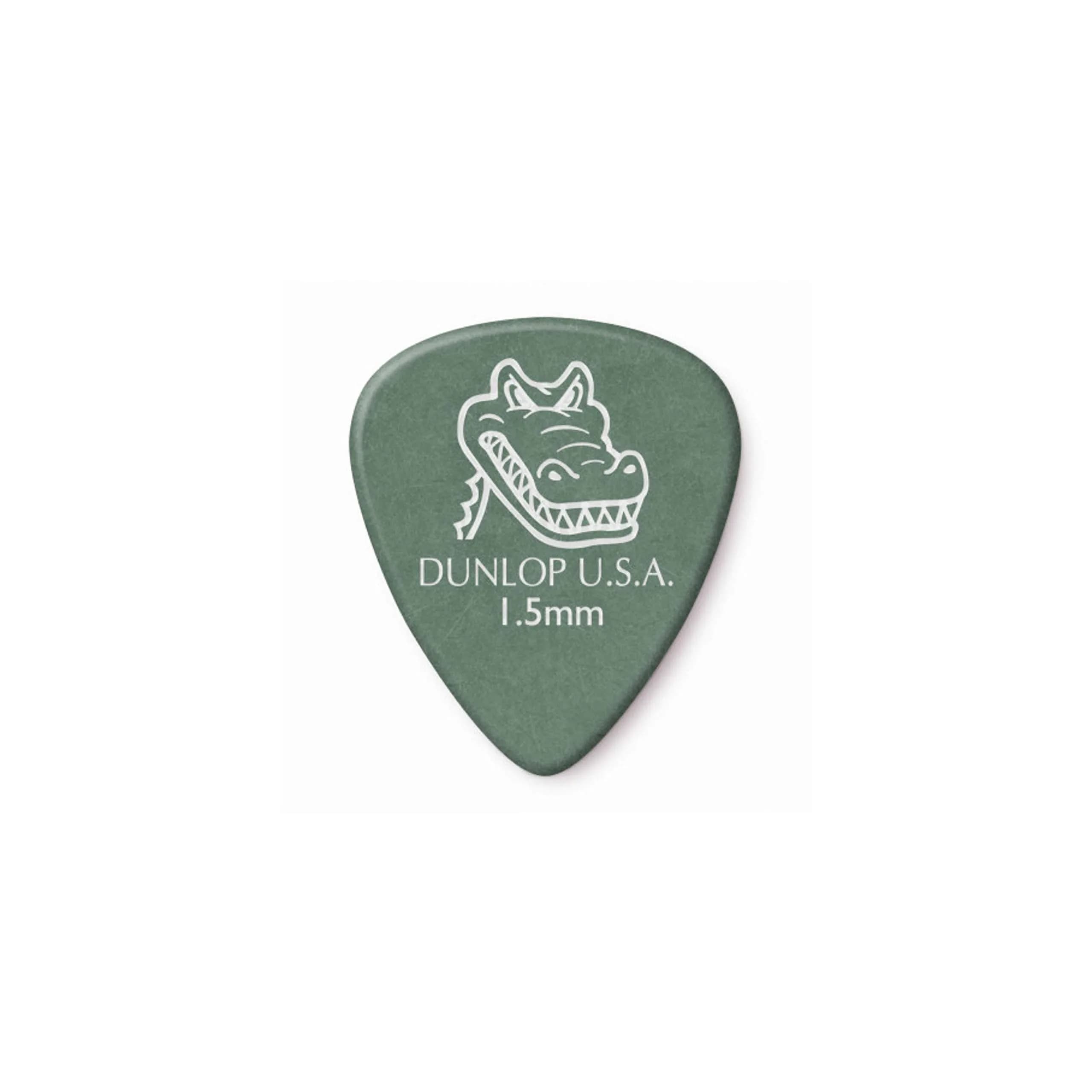 Jim Dunlop Gator Grip® Pick 1.5MM | 72 High-Quality Delrin Picks with Matte Surface - main product image