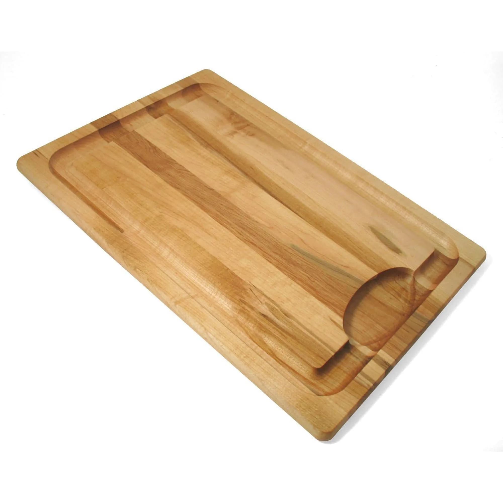 J.K. Adams Farmhouse Maple Carving Board with Juice Groove, 50.8cm x 35.5cm x 1.9cm | Premium Hardwood Craftsmanship for Everyday Use - main product image