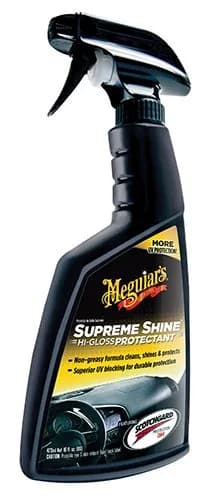 Meguiar's Supreme Shine Protectant 16 oz Trigger Spray | Deep Gloss UV Blocker for Vinyl, Rubber & Plastic
