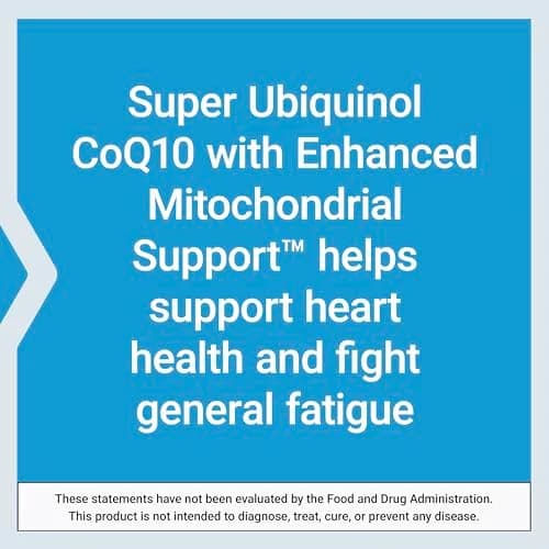 Life Extension Super Ubiquinol CoQ10 50 mg (30 Count) | Supports Heart Health & Energy with Shilajit thumbnail 5