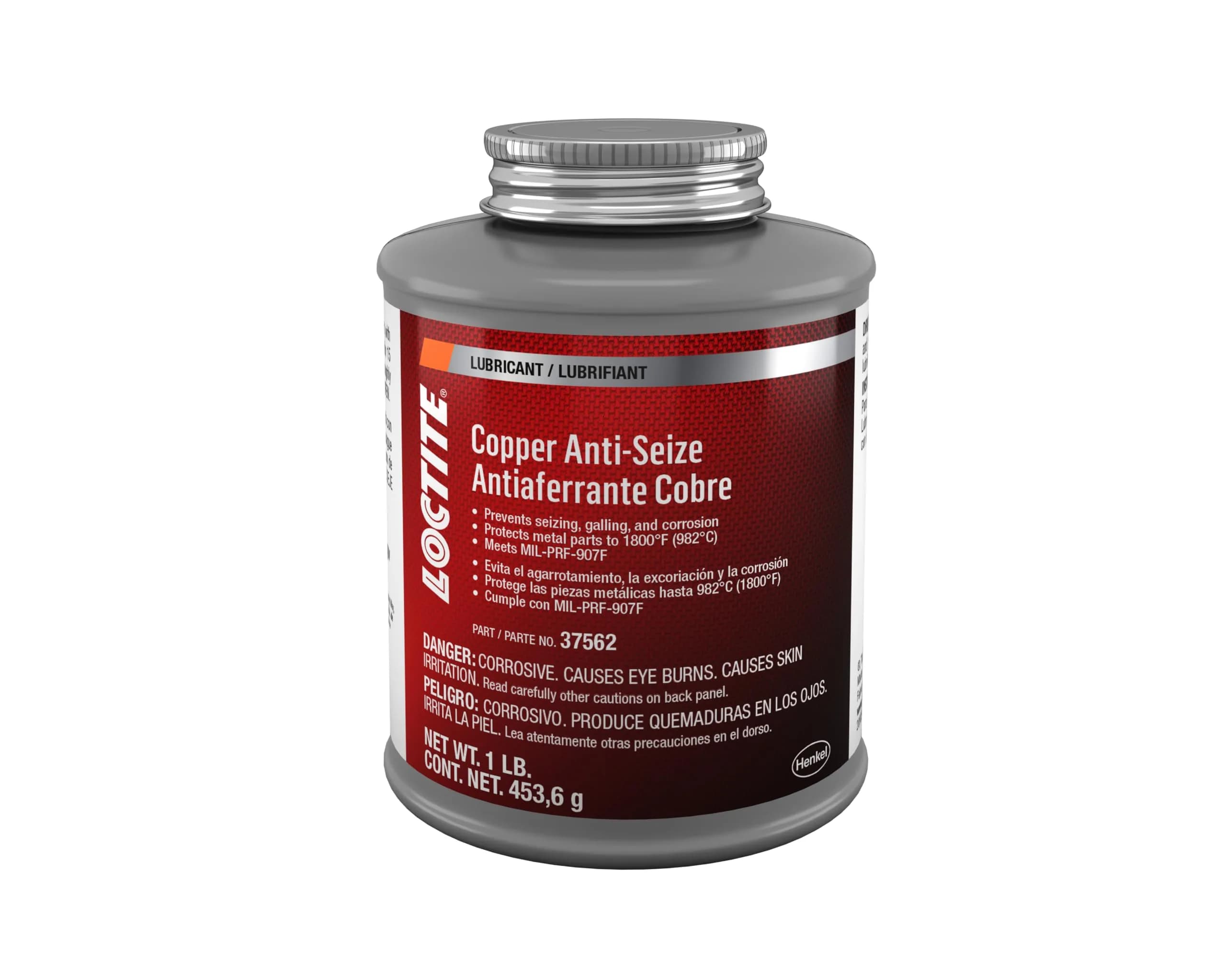 Loctite Copper Anti-Seize Lubricant 1lb | High-Temp Metal Protection & Electrical Conductivity
