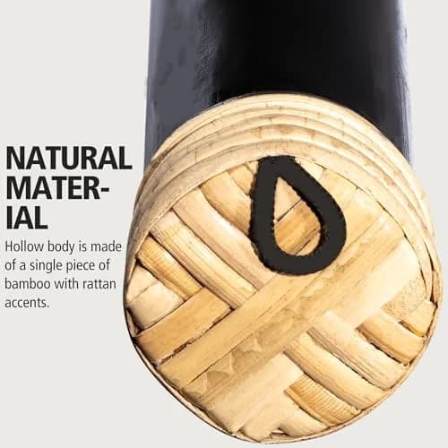 Meinl Percussion Large Bamboo Rainstick, Black 99 cm (39") | Authentic Sound for Meditation & Yoga thumbnail 4
