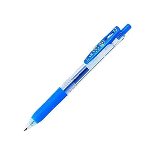 Zebra Sarasa Clip Pen 0.7 mm Cobalt Blue | Smooth Ink Flow Writing Instrument thumbnail 1