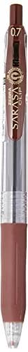 Zebra Sarasa Clip Gel Pen 0.7 mm Brown | Smooth Ink Flow Writing Instrument thumbnail 1
