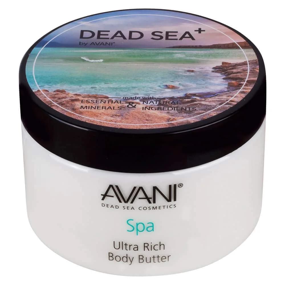 Avani Ultra Rich Body Butter Pear/Apple Fragrance 250ml (8.5 Fl Oz) | Dead Sea Minerals & Shea Butter for All Skin Types - main product image