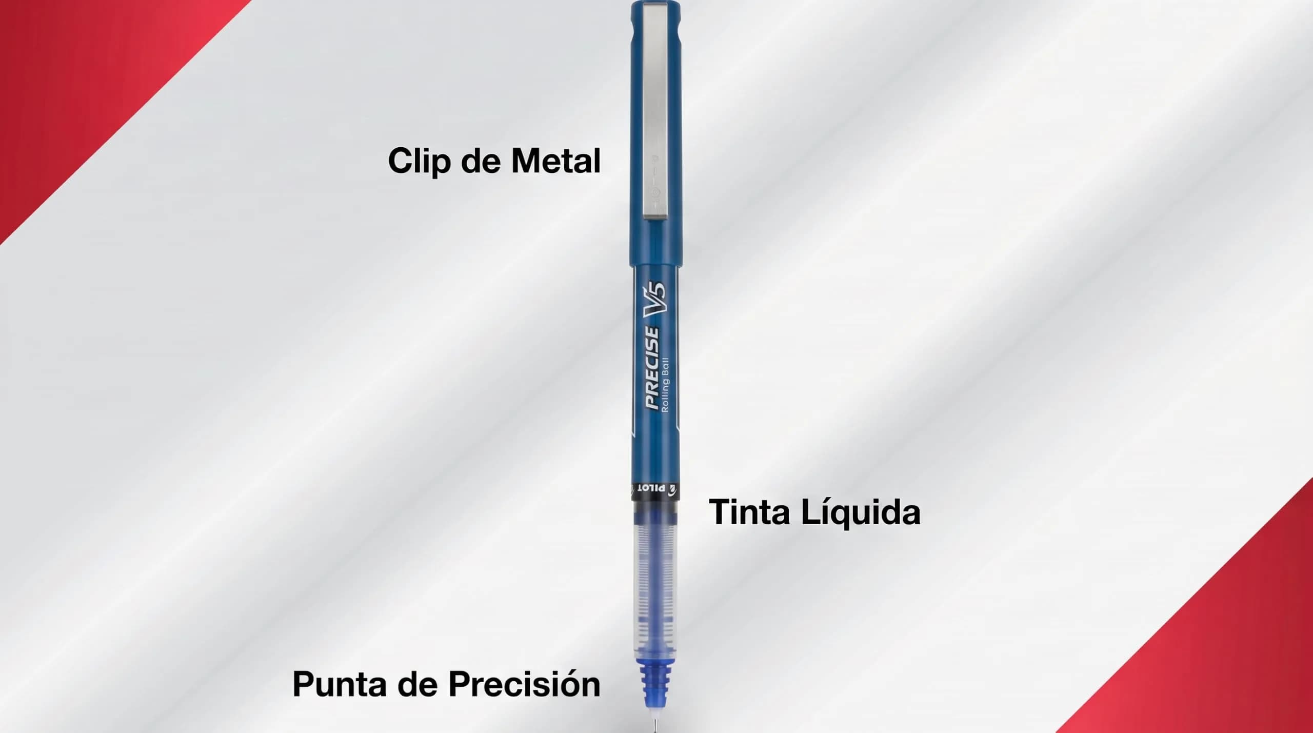 Pilot Precise V5 RT Rollerball Pens, Extra Fine 0.5mm Black, Pack of 2 | Smooth Ink Flow for Office & Journaling - view 2