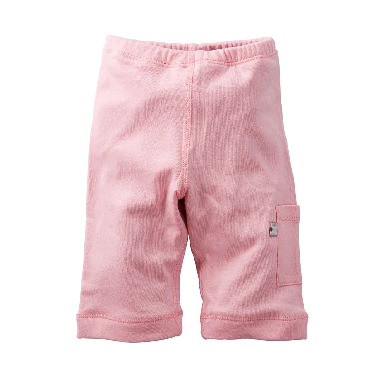 Babysoy Baby Girls' Soft Cozy Pants - Petal - 0-3 Months | Ultra-Soft Recycled Fabric for Sensitive Skin
