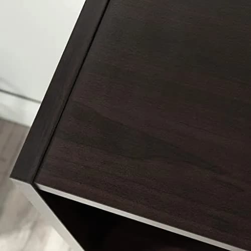 Sauder Beginnings 3-Shelf Bookcase in Med Wood Finish | Adjustable Shelves & Stylish Design thumbnail 7