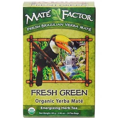 Maté Factor Yerba Mate Energizing Herb Tea Bag, Organic Green, 24-Count | Fresh & Certified thumbnail 3
