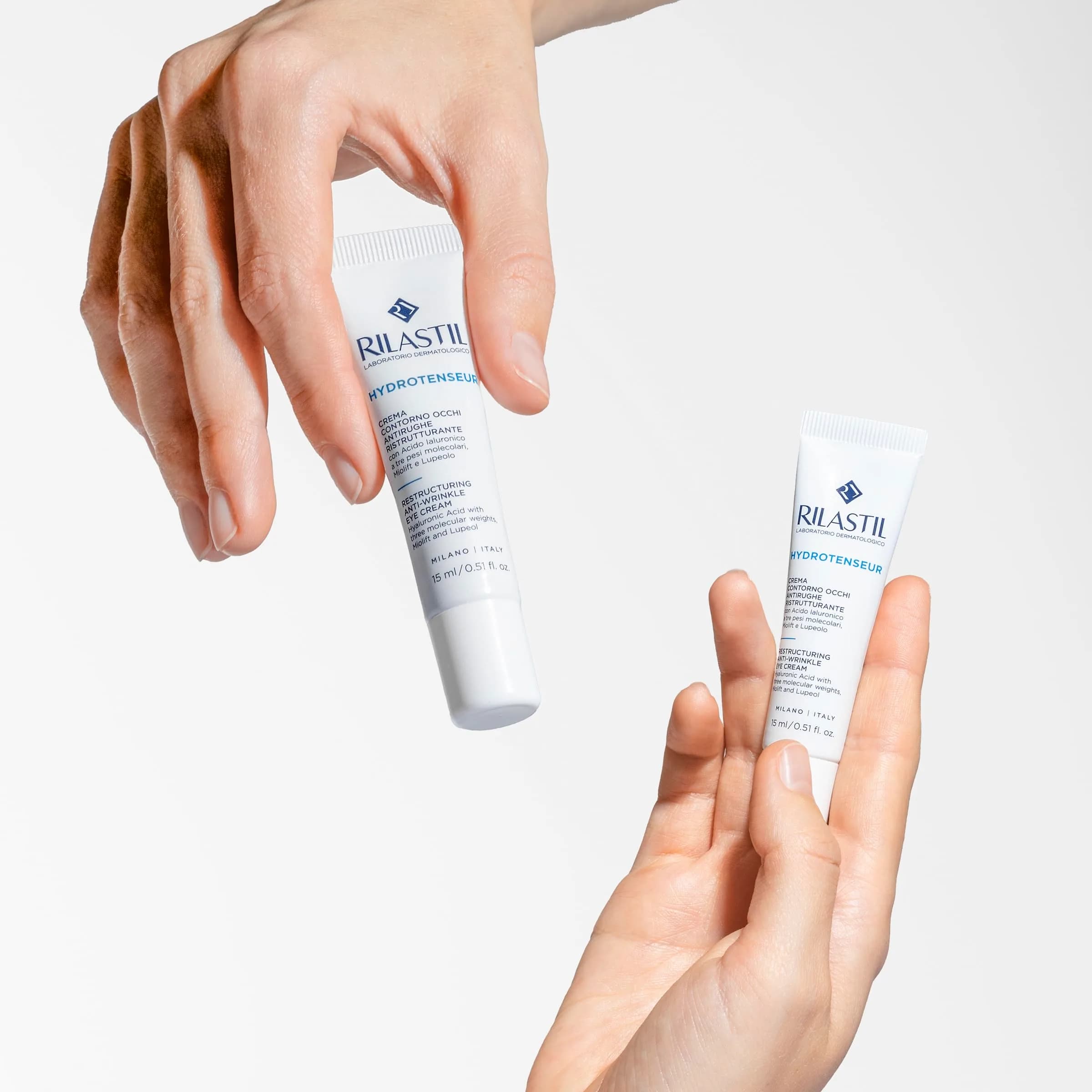 Rilastil Hydrotenseur Antiwrinkle Eye Contour Cream 15ml (0.51 Fl Oz) | Smooths Fine Lines & Puffiness - view 3