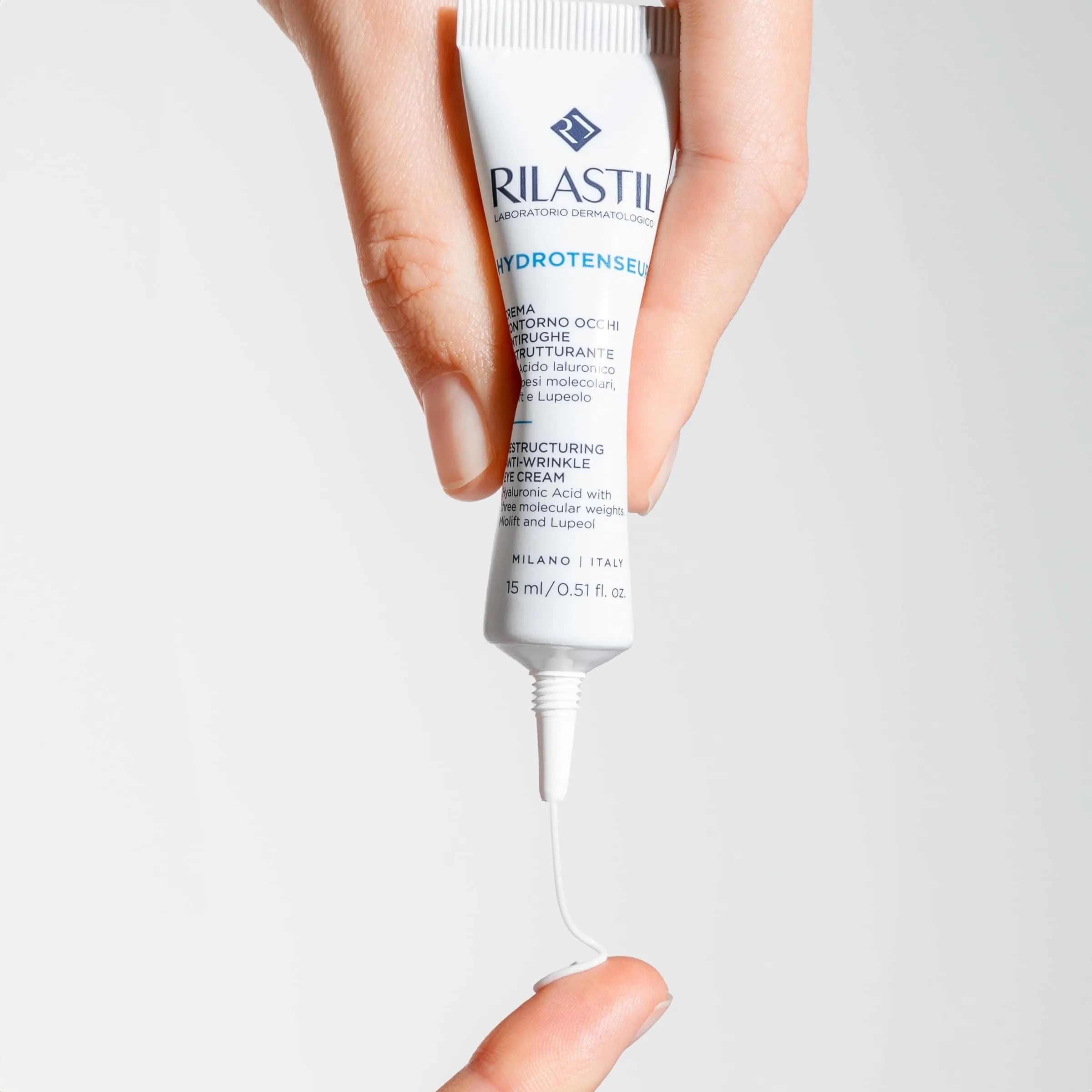 Rilastil Hydrotenseur Antiwrinkle Eye Contour Cream 15ml (0.51 Fl Oz) | Smooths Fine Lines & Puffiness - view 4
