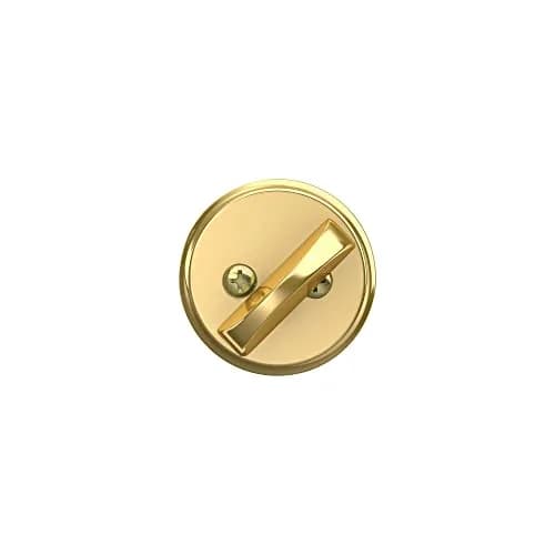 Schlage Deadbolt B80 605 Bright Brass | Highest Security Residential Lock thumbnail 2