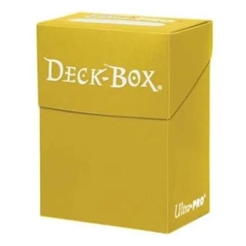 Ultra Pro Standard Deck Box Yellow 80-Card Capacity | Archival-Safe Polypropylene for Trading Cards thumbnail 4