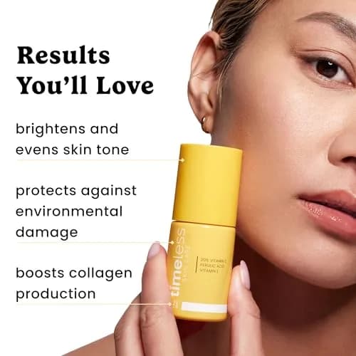 Timeless Skin Care 20% Vitamin C + E + Ferulic Acid Serum 30ml (1 Fl Oz) | Brightens Skin Tone thumbnail 5