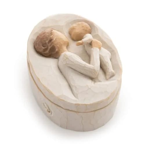 Willow Tree Grandmother Keepsake Box, Sculpted Hand-Painted Bas-Relief Box | Sentimental Gift for Loved Ones thumbnail 1