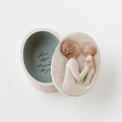 Willow Tree Grandmother Keepsake Box, Sculpted Hand-Painted Bas-Relief Box | Sentimental Gift for Loved Ones thumbnail 4