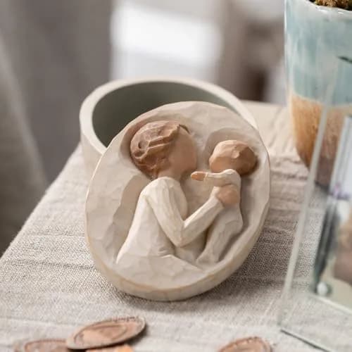 Willow Tree Grandmother Keepsake Box, Sculpted Hand-Painted Bas-Relief Box | Sentimental Gift for Loved Ones thumbnail 7