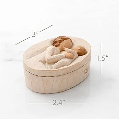 Willow Tree Grandmother Keepsake Box, Sculpted Hand-Painted Bas-Relief Box | Sentimental Gift for Loved Ones thumbnail 3