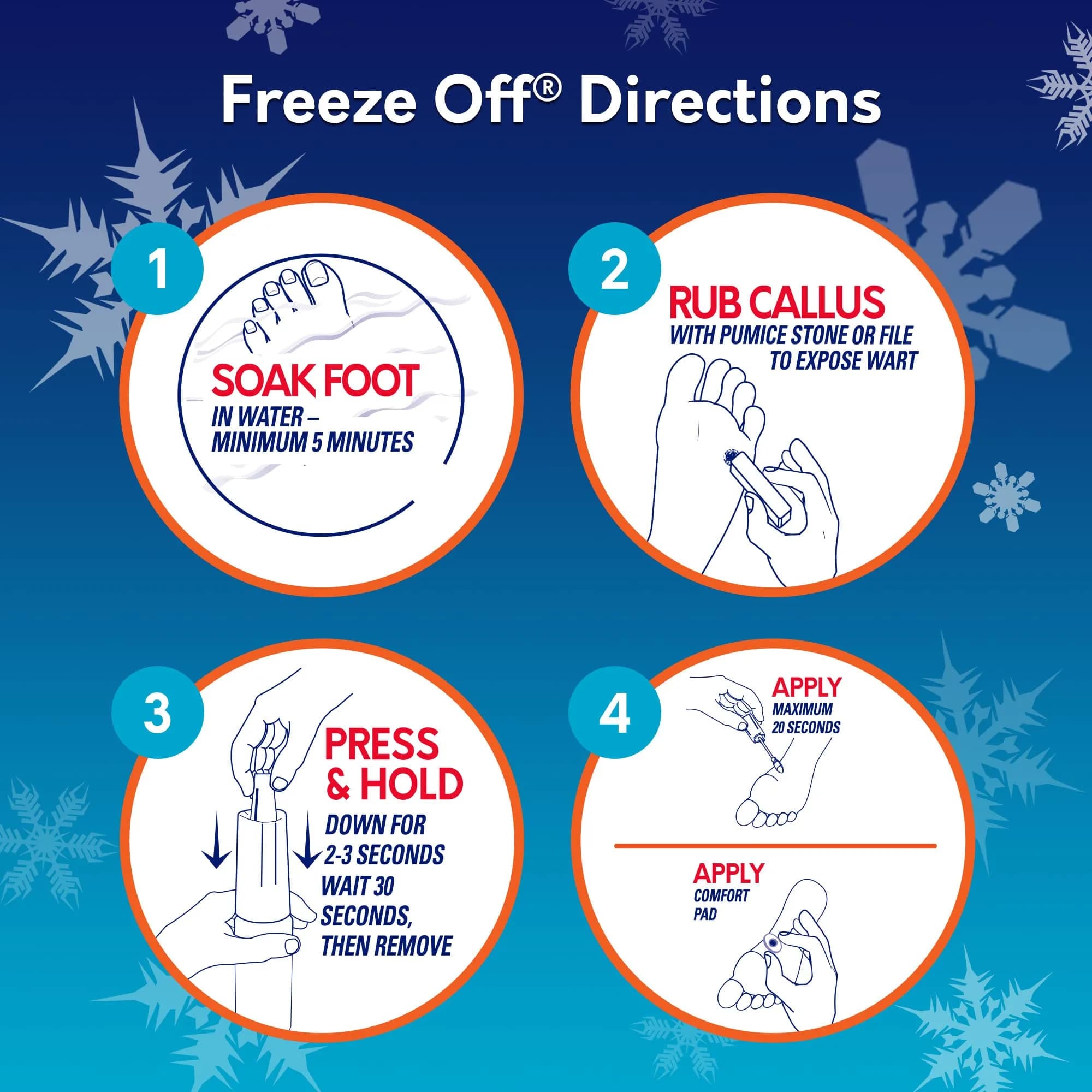 Compound W Freeze Off Plantar Wart Removal Kit 8 Applications | Doctor-Recommended Medication - view 5