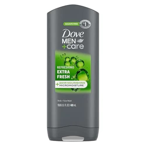 Dove Men+Care Extra Fresh Body and Face Wash 400ml (13.5 Fl Oz) | Hydrates Skin All Day thumbnail 1