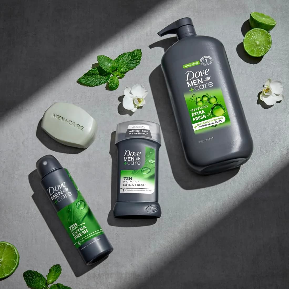 Dove Men+Care Extra Fresh Body and Face Wash 400ml (13.5 Fl Oz) | Hydrates Skin All Day - view 7