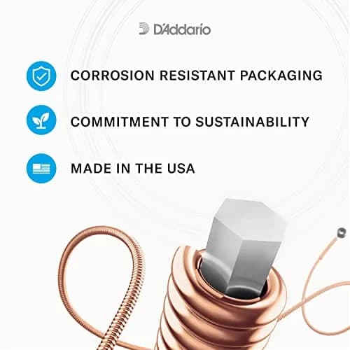 D'Addario EPBB170-5 Phosphor Bronze 5-String Acoustic Bass Strings, Long Scale, 45-130 thumbnail 5