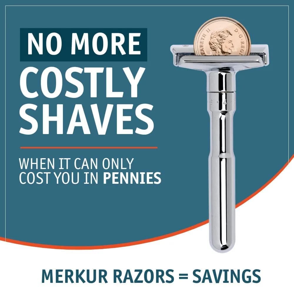 MERKUR FUTUR 701 Adjustable Double Edge Safety Razor - Bright Chrome | 122g (4.3 oz) | Precision German Engineering - view 8