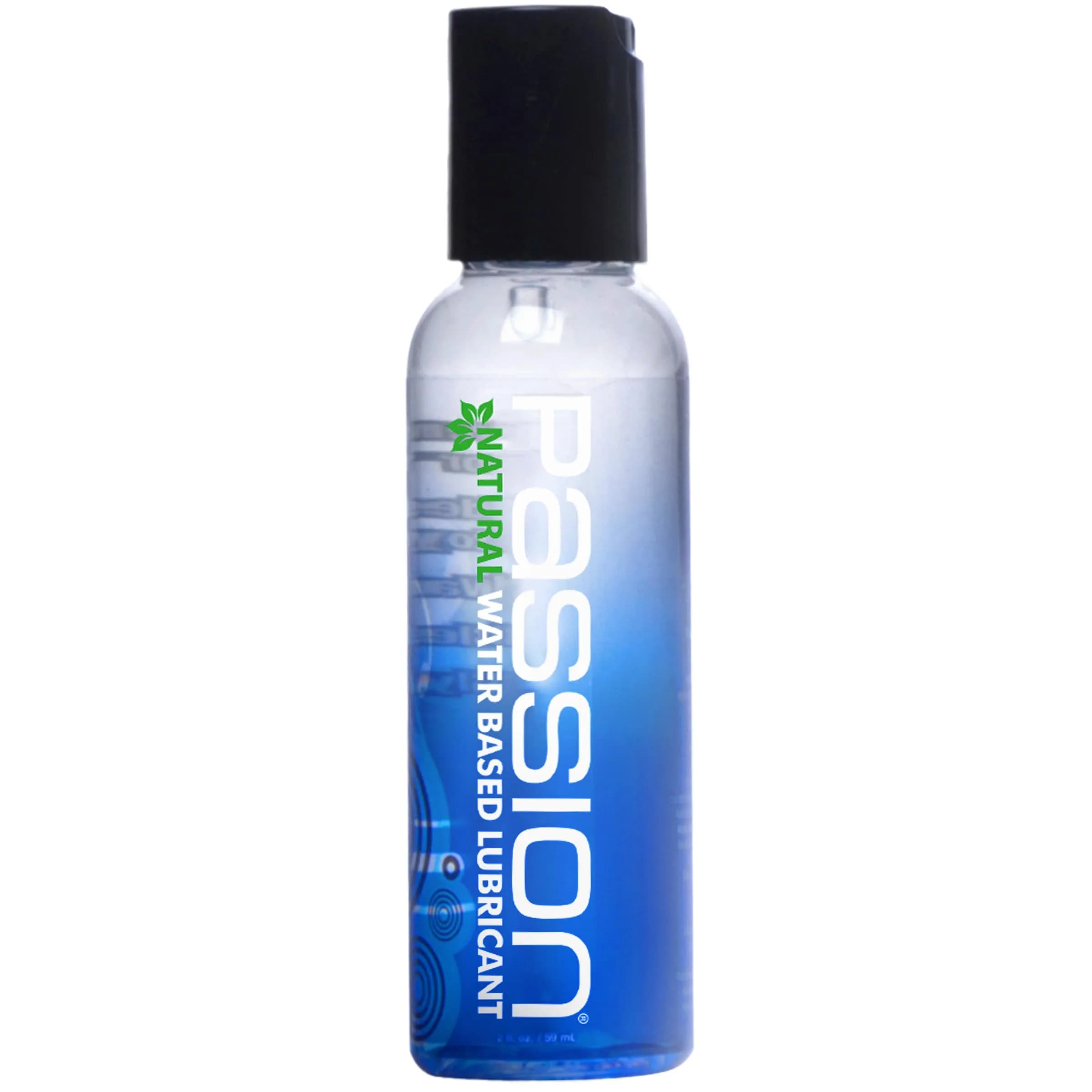 Passion Natural Water-Based Personal Lubricant 4 Fl Oz | Premium, Non-Sticky, Easy-to-Clean Formula for Smooth, Comfortable Use — 2 fl oz