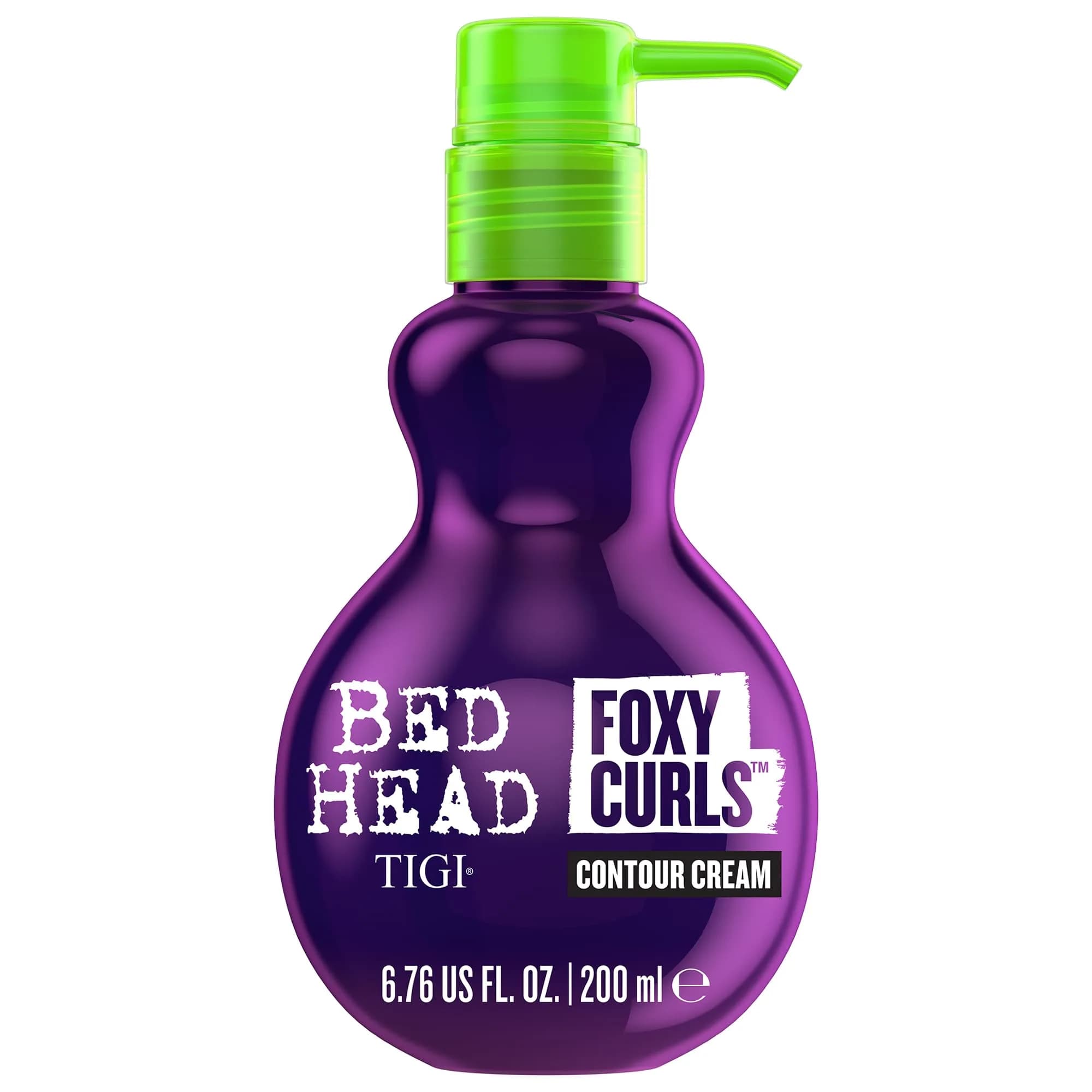 TIGI Bed Head Foxy Curls Contour Cream 200ml (6.76 Fl Oz) | Lightweight Definition & Frizz Control - main product image
