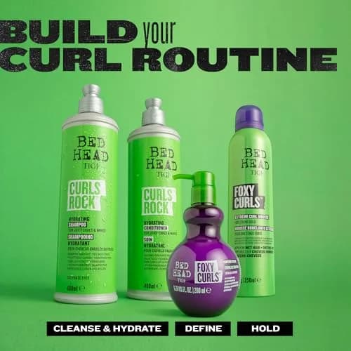 TIGI Bed Head Foxy Curls Contour Cream 200ml (6.76 Fl Oz) | Lightweight Definition & Frizz Control thumbnail 8