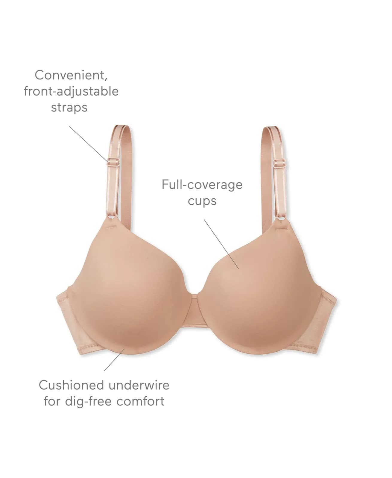 Warner's Women's This Is Not A Bra,Toasted Almond,34B thumbnail 2