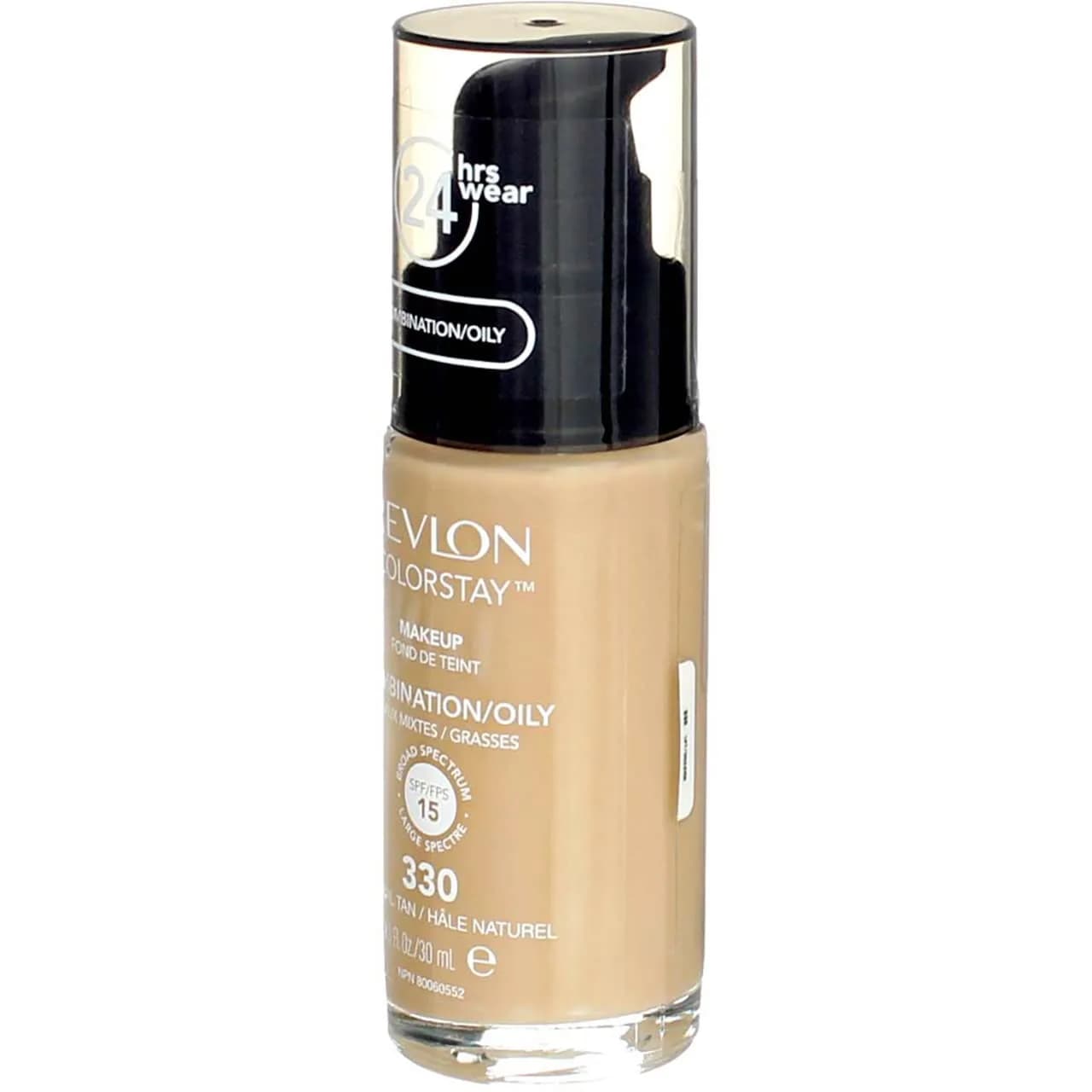 Revlon Colorstay Makeup for Combination/Oily Skin SPF 15, Natural Tan, 30ml (1 Fl Oz) | Life-Tested 24-Hour Wear - view 5