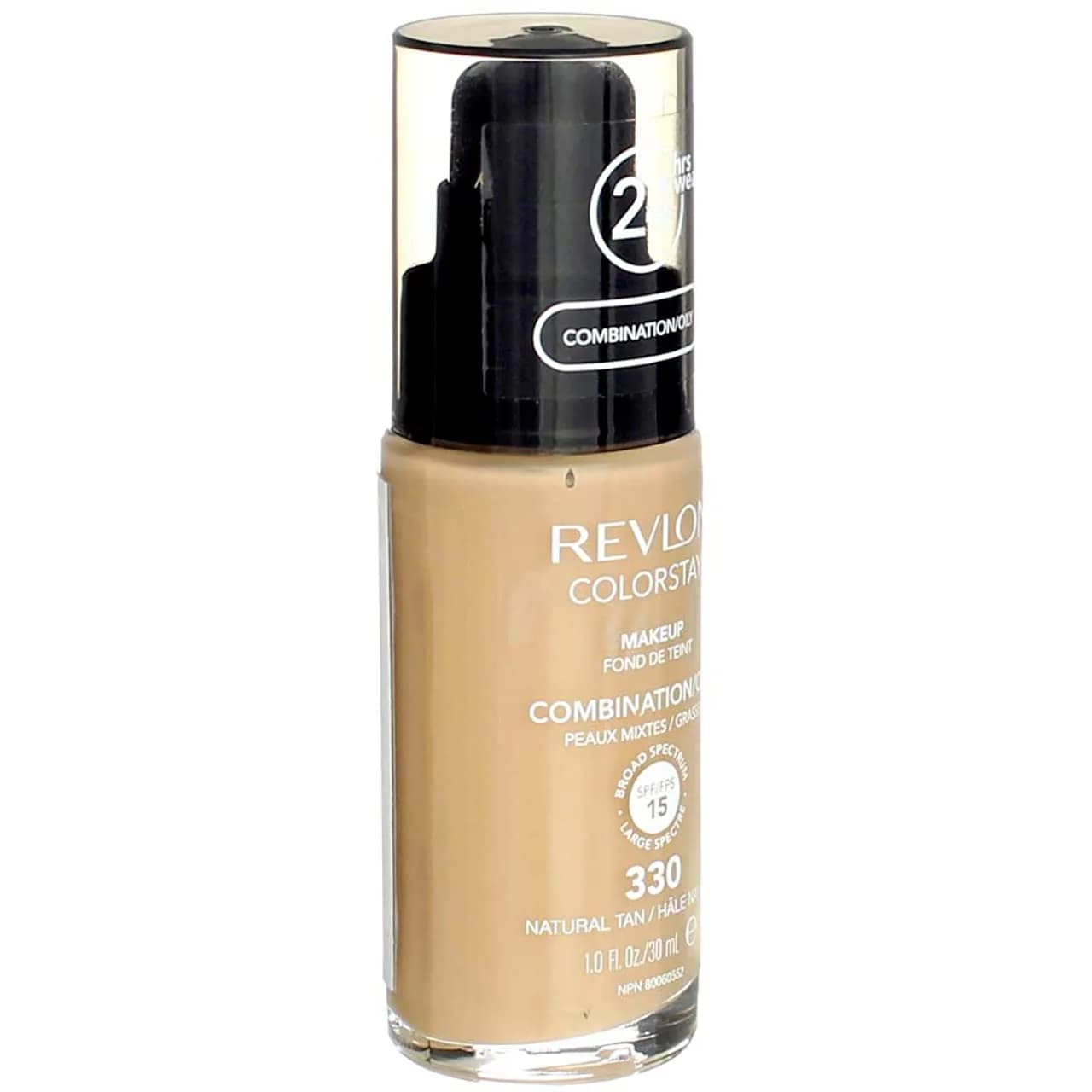 Revlon Colorstay Makeup for Combination/Oily Skin SPF 15, Natural Tan, 30ml (1 Fl Oz) | Life-Tested 24-Hour Wear - view 2