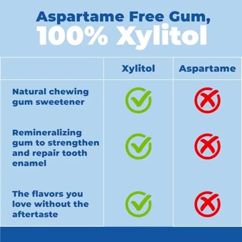 Epic Xylitol Spearmint Gum, 1000 Pieces | Sugar Free, No Artificial Sweeteners, Vegan thumbnail 4