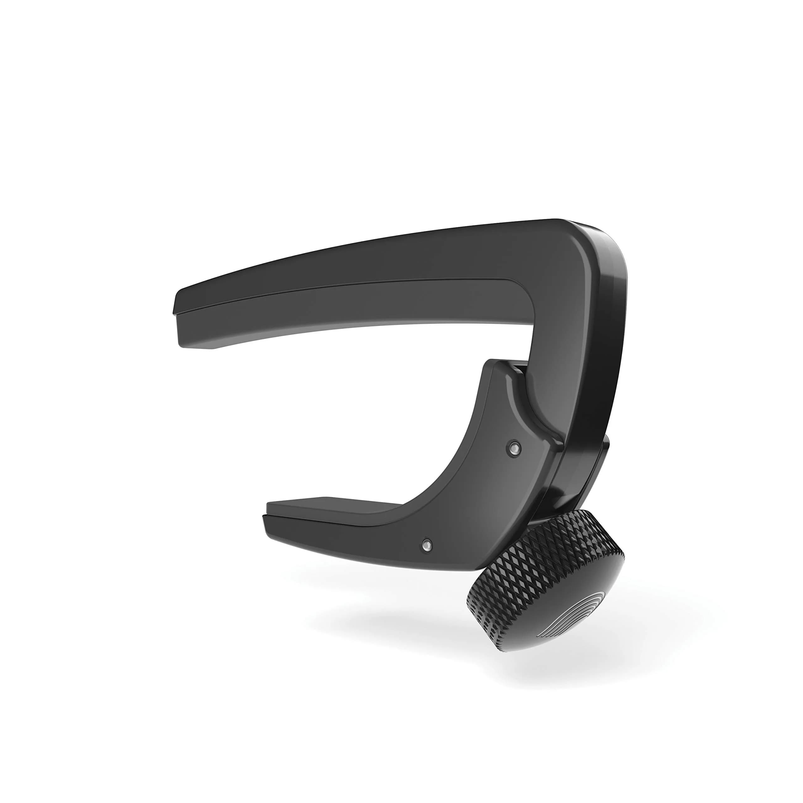 D'Addario NS Lite Guitar Capo Black | Buzz-Free, Precise Tension, One-Hand Operation (70-120 chars) - main product image