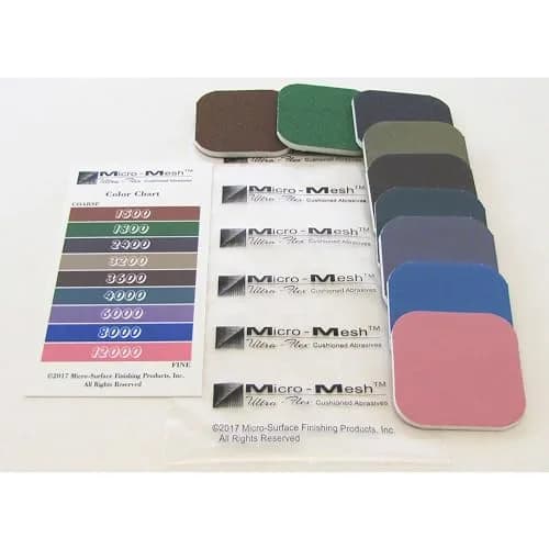 Micro-Mesh Pen Sanding Kit 2" x 2" (5 cm x 5 cm) | Professional Finish for Wood & Resin thumbnail 3