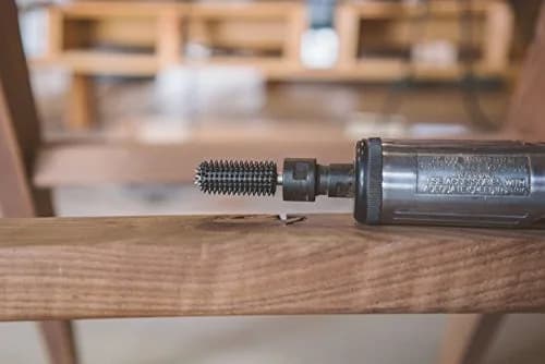 Kutzall Original Ball Nose Rotary Burr 6.35mm (1/4") Shank, 6.3mm (1/4") Head Dia. | Coarse Tungsten Carbide Wood Carving Bit for Die Grinders thumbnail 3
