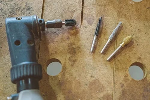 Kutzall Original Taper Rotary Burr 1⁄8" Shaft Coarse Wood Carving Tool for Dremel, Foredom, Milwaukee | Tungsten Carbide thumbnail 6